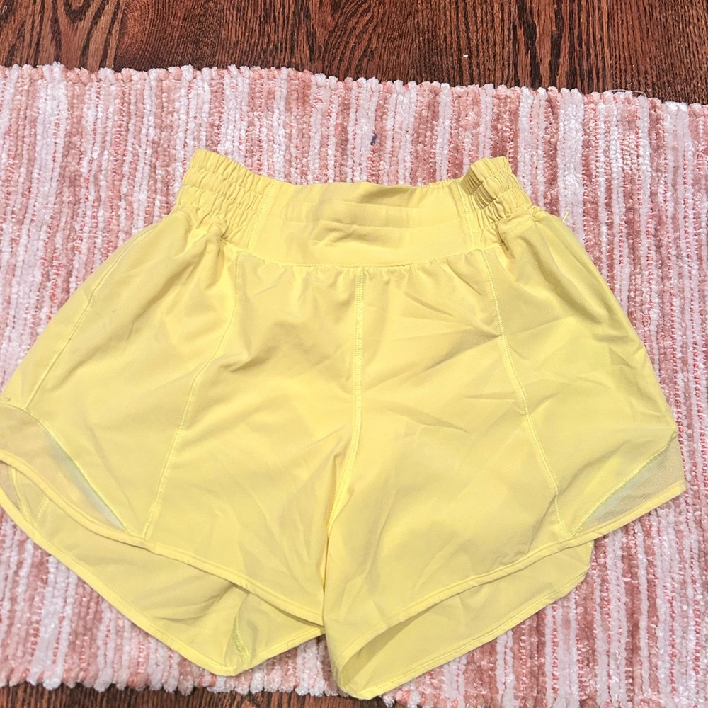 Yellow Women's Shorts
